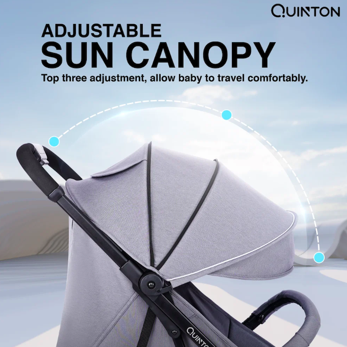 quinton baby cabin size light weight stroller airplane flight train bus car travel compact size 轻便手提自动折叠宝宝手推车旅行方便